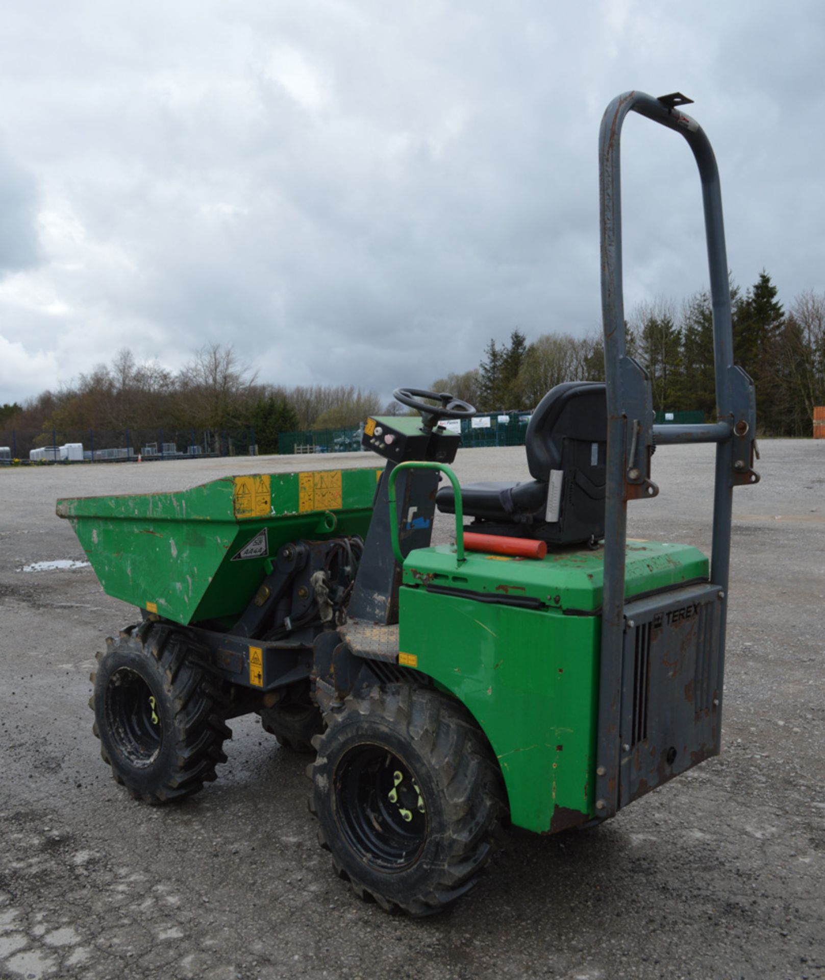 Benford Terex HD1000 1 tonne hi-tip dumper Year: 2008 S/N: E805FT375 Recorded Hours: 996 A513829 - Image 2 of 13