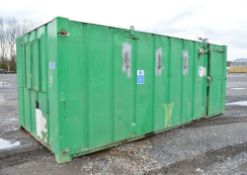 21 ft x 9 ft steel anti vandal office unit split into 2 offices 50/50 A252701