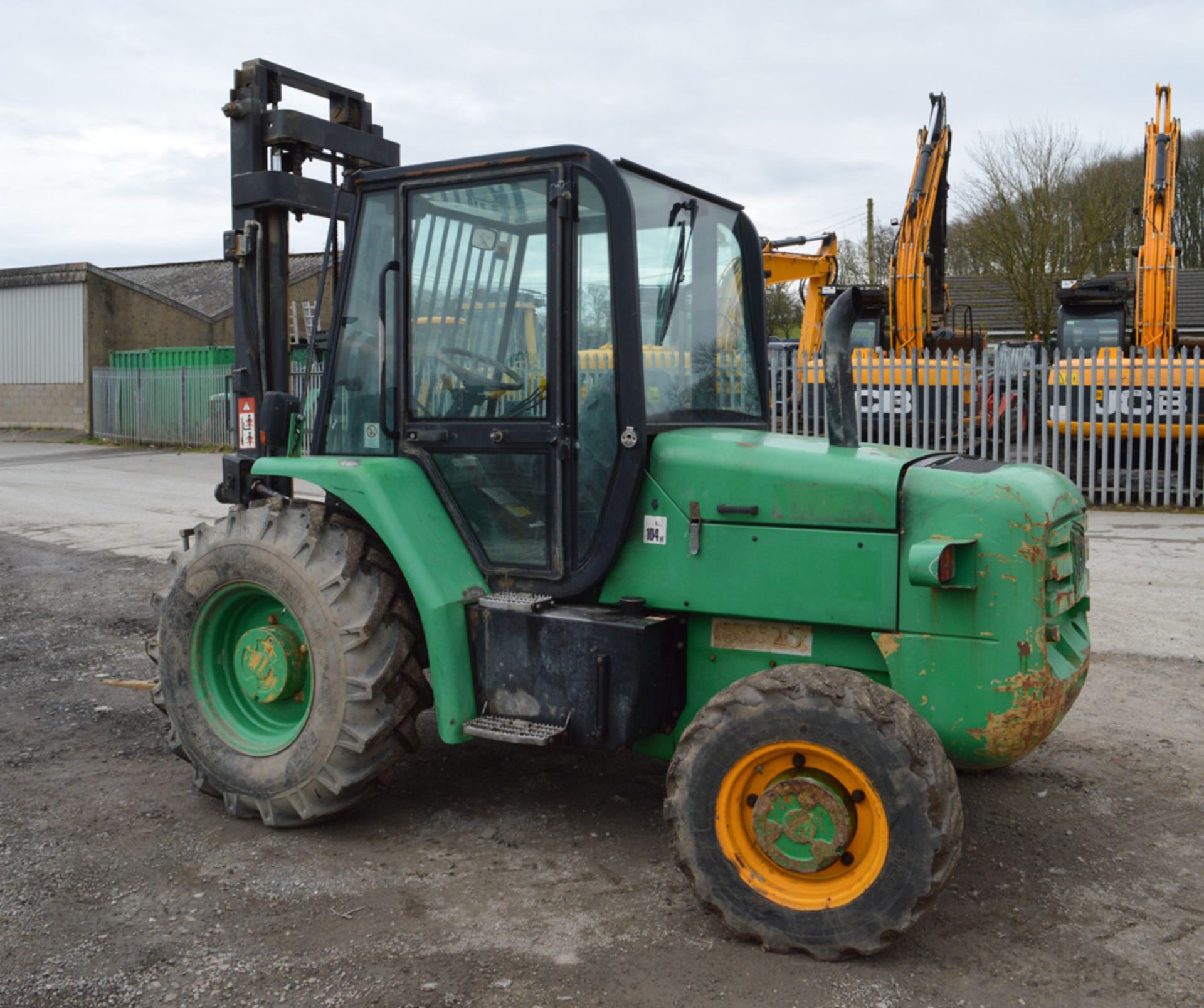 JCB 926 rough terrain forklift truck Year: 2005 S/N: 0824414 Recorded Hours: 4798 - Image 2 of 8