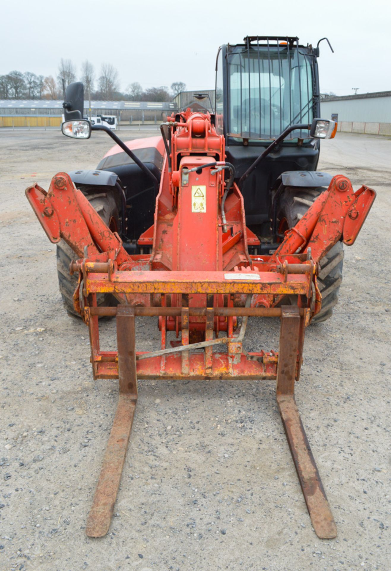 JCB 535-125 12.5 metre telescopic handler Year: 2008 S/N: 1425043 Recorded Hours: 5221 Rear camera - Image 5 of 13