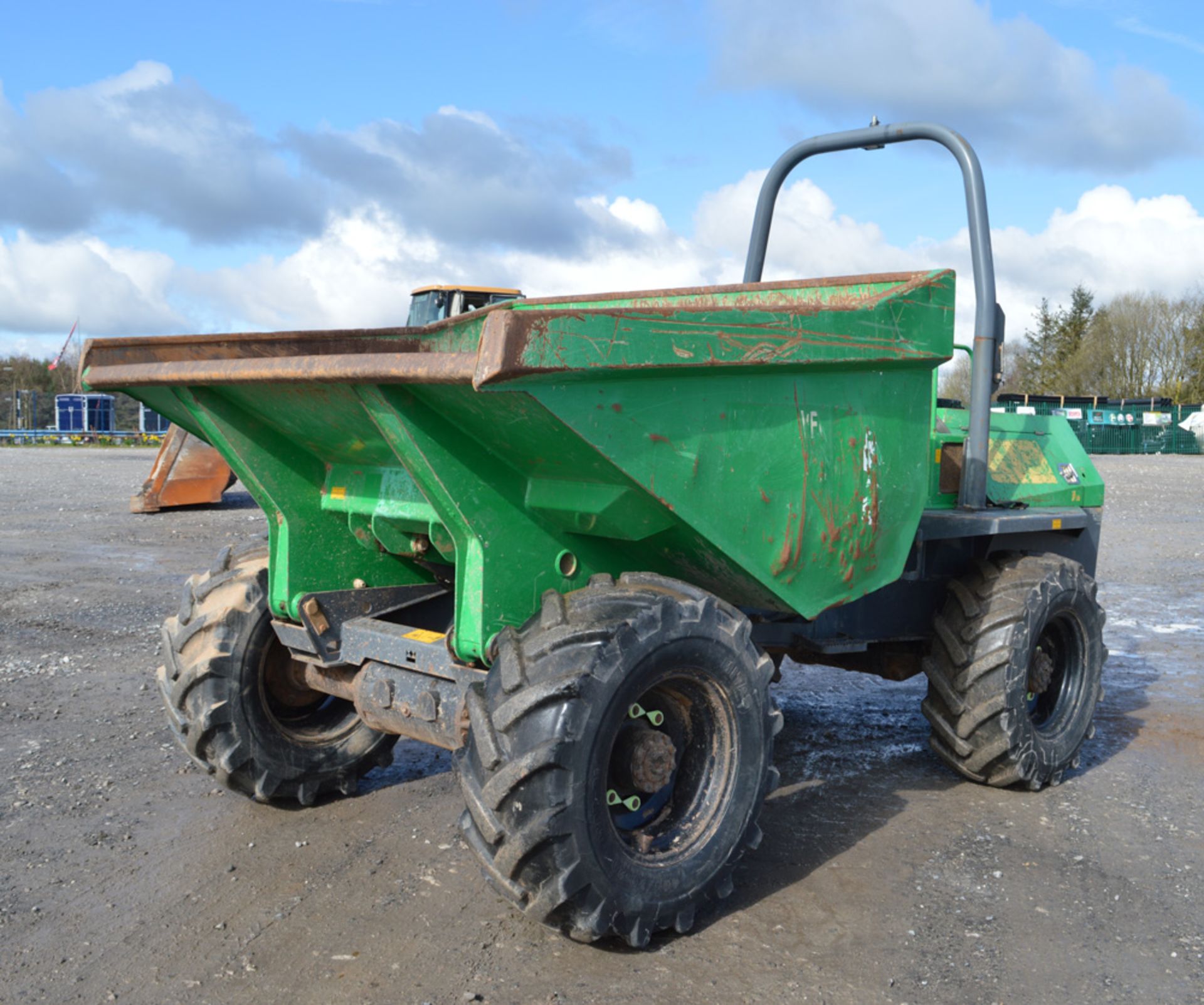 Benford Terex 6 tonne straight skip dumper Year: 2008 S/N: E804MS008 Recorded Hours: 1606 A504631 - Image 2 of 12