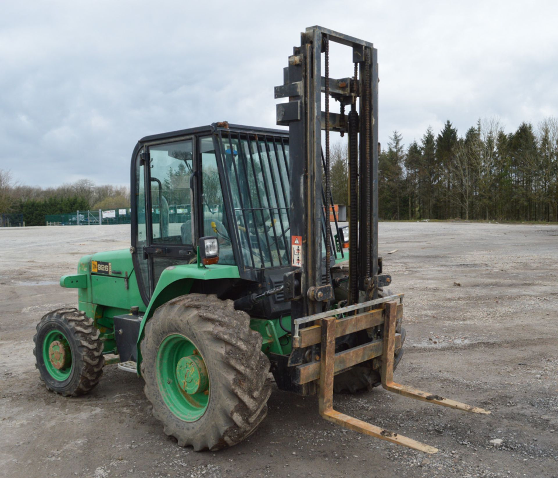 JCB 926 rough terrain forklift truck Year: 2005 S/N: 0824414 Recorded Hours: 4798 - Image 4 of 8