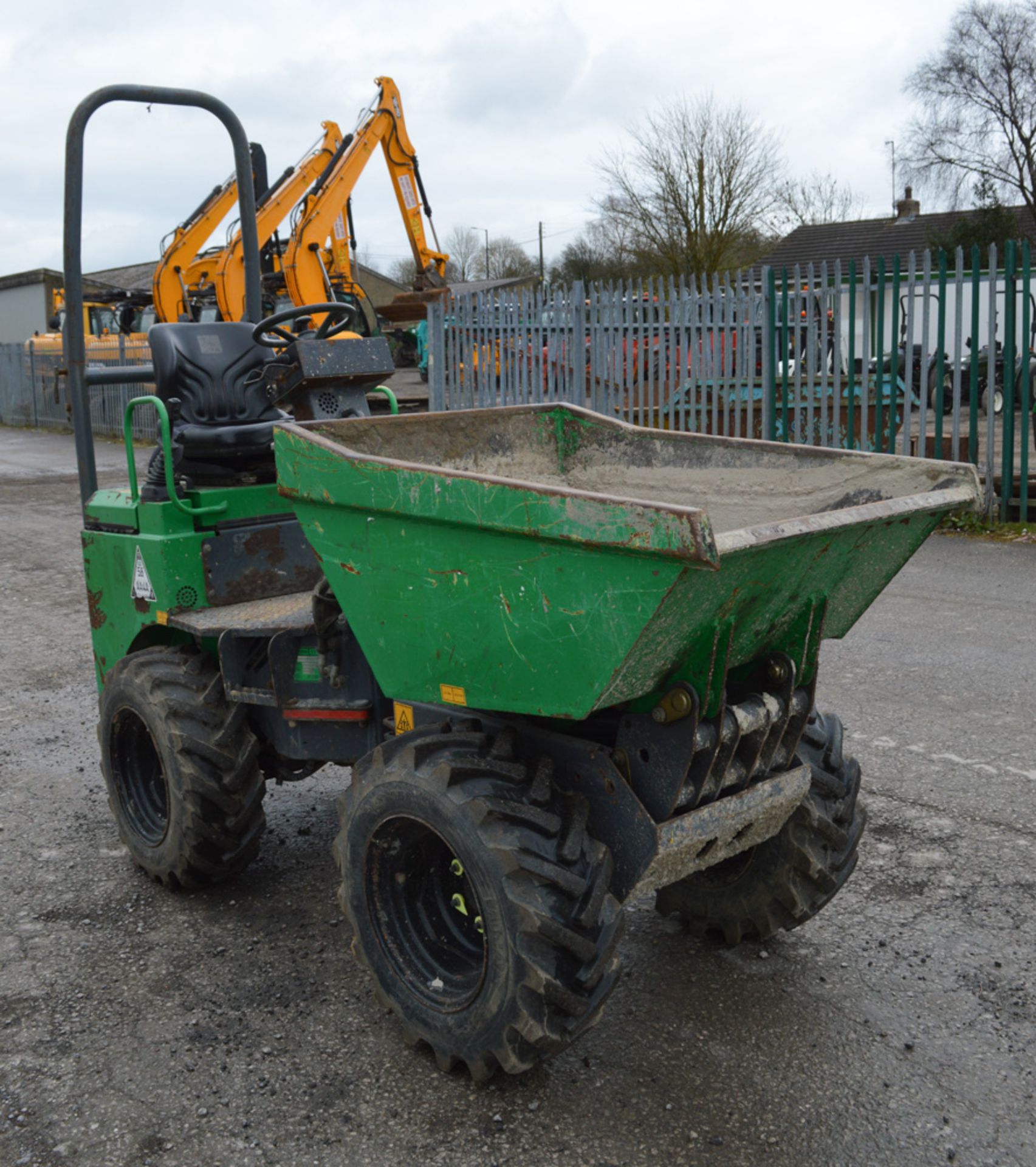 Benford Terex HD1000 1 tonne hi-tip dumper Year: 2008 S/N: E805FT375 Recorded Hours: 996 A513829 - Image 6 of 13