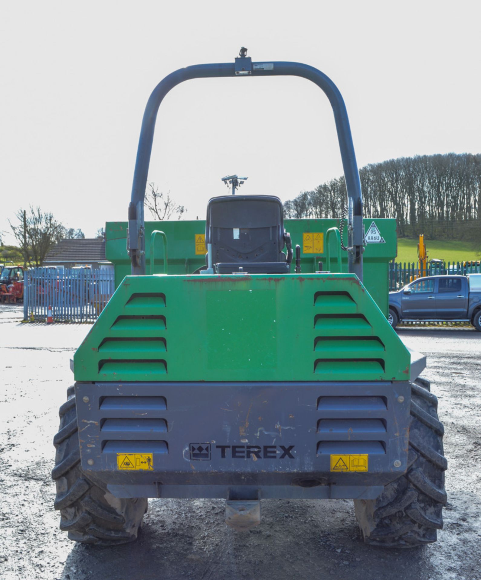 Benford Terex 6 tonne straight skip dumper Year: 2008 S/N: E804MS008 Recorded Hours: 1606 A504631 - Image 6 of 12