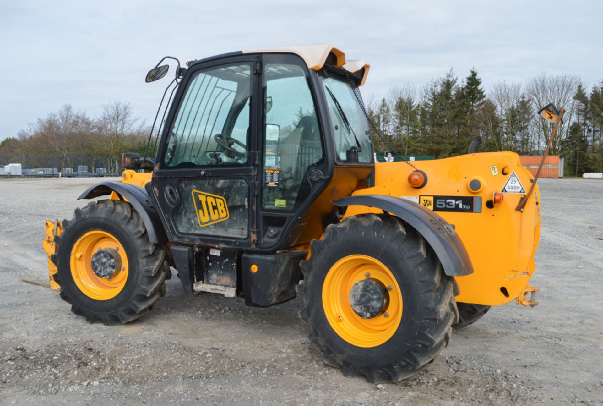 JCB 531-70 7 metre telescopic handler  Year: 2009 S/N:1516326 Recorded Hours: 4798 c/w Turbo - Image 2 of 13