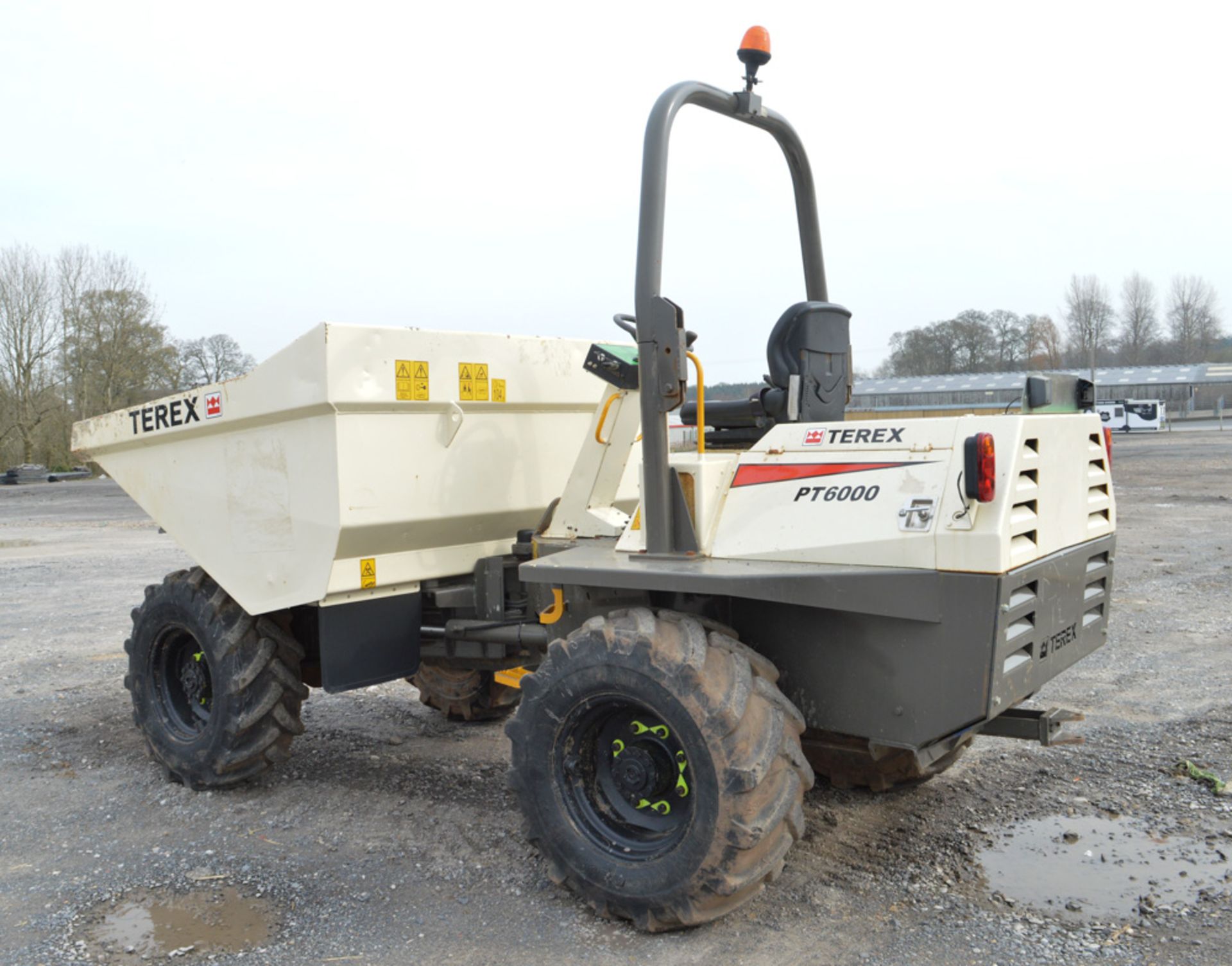 Benford Terex 6 tonne straight skip dumper Year: 2007 S/N: E709FW153 Recorded Hours: 1280 A445994 - Image 3 of 12