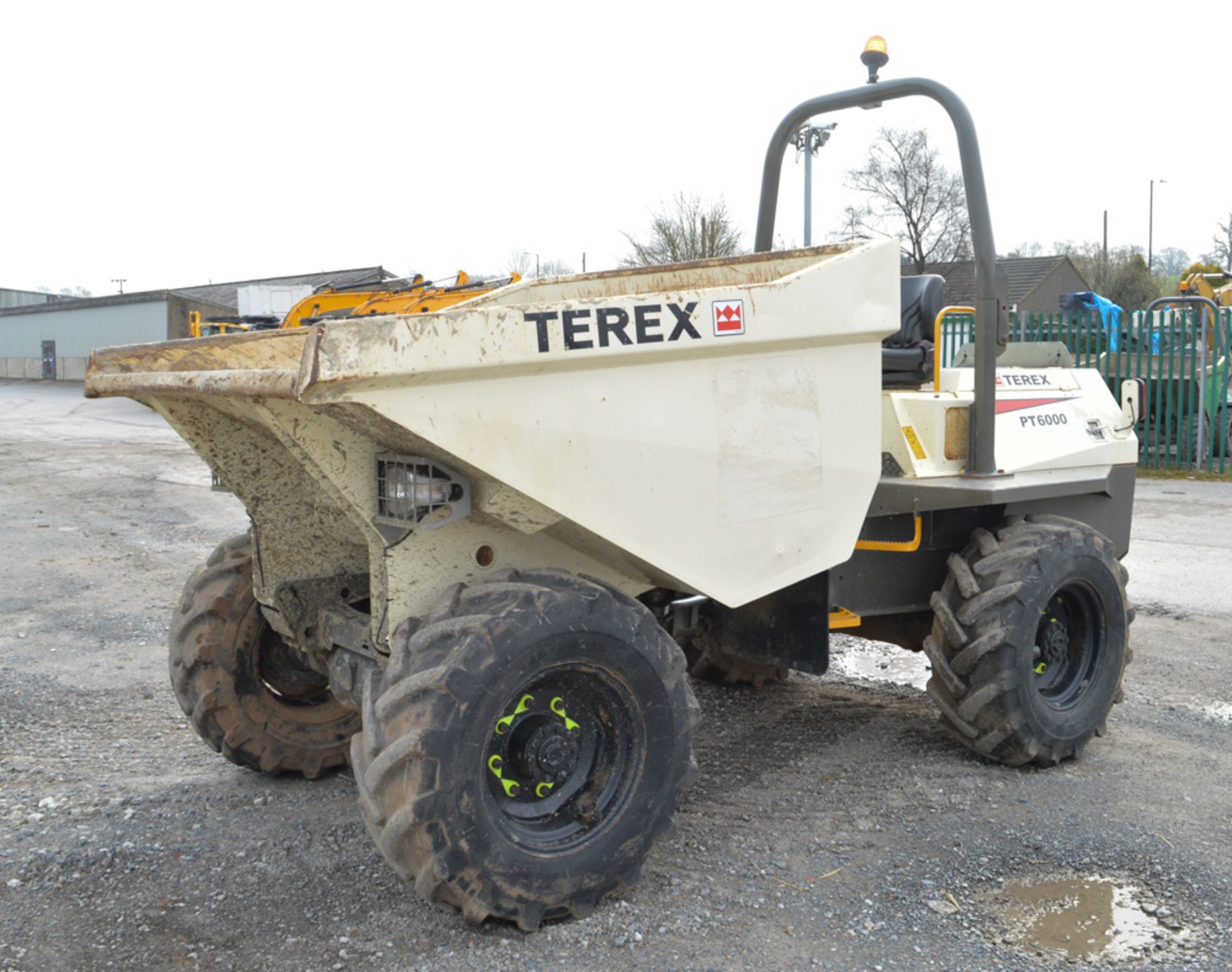 Benford Terex 6 tonne straight skip dumper Year: 2007 S/N: E709FW153 Recorded Hours: 1280 A445994 - Image 4 of 12