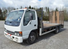 Isuzu NQR 70 7.5 tonne beaver tail plant wagon Registration Number: YX06 BPK Date of 1st