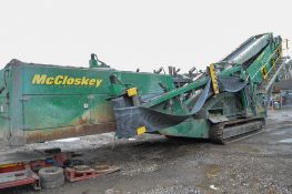 McCloskey International S190 3D steel tracked screener Year: 2013 S/N: 81079 Recorded Hours: 3164