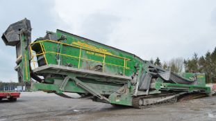 McCloskey International S190 3D steel tracked screener Year: 2013 S/N: 72195 Recorded Hours: 6010