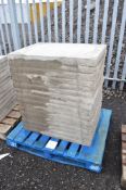 16 - 900mm x 600mm paving slabs