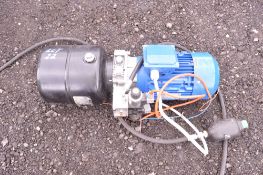 Electric motor & hydraulic pump