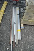 Quantity of various pipe