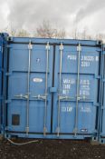 20 ft x 8 ft steel shipping container S/N: GH1040918 Contents not included and cabin will only be
