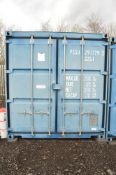 20 ft x 8 ft steel shipping container S/N: MCE60519928 Contents not included and cabin will only