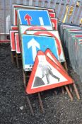 15 - various metal road signs