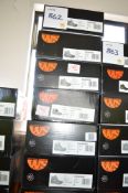 7 - pairs of black safety boots Size 9 Unused