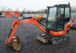 Kubota KX018-4 1.8 tonne rubber tracked excavator Year: 2013 S/N: 57585 Recorded Hours: 650 piped,