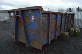 20 ft x 8 ft steel skip