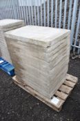 16 - 900mm x 600mm paving slabs