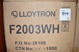 10 - Lloytron 240v fan heaters Unused