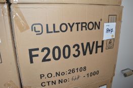 10 - Lloytron 240v fan heaters Unused