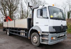 Mercedez Benz 1823 18 tonne flat bed wagon Registration Number: SF51 HSV Date of Registration: 01/