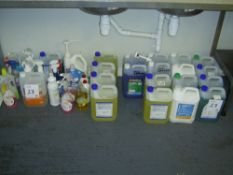 Quantity of cleaning consumables