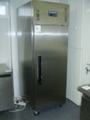 Polar G592 stainless steel double door refrigerator S/N: 160414