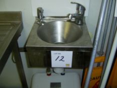 Stainless steel handwash sink