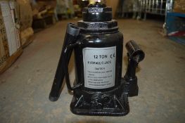 12 tonne hydraulic bottle jack New & unused