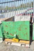 Fork lift tipping skip A443265
