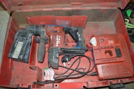 Hilti TE6-A cordless SDS rotary hammer drill c/w carry case, battery & charger BETE60467H