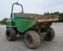 Benford Terex 9 tonne straight skip dumper Year: 2008 S/N: E803FM161 Recorded Hours: 2865