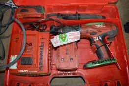 Hilti SFH22-A cordless power drill c/w carry case, 2 batteries & charger BOH494H