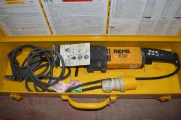 Rems Tiger 110v reciprocating saw c/w steel carry case