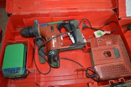 Hilti TE6-A cordless SDS rotary hammer drill c/w carry case, battery & charger 0702H