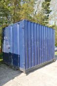 10ft x 8ft steel shipping container