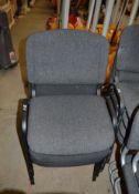3 - upholstered stand chairs
