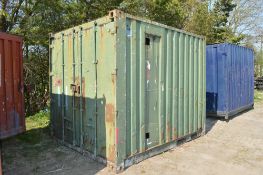 10ft x 8ft steel shipping container