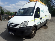 Iveco 50C15 MEWP panel van Registration Number: AE08 LYS Date of Registration: 26/06/2008 MOT