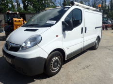 Vauxhall Vivaro 2900 CDTi SWB panel van Registration Number: FD57 CVB Date of Registration: 31/10/