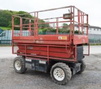 Skyjack SJ7027 8 metre diesel driven scissor lift Year: 1999 S/N: 32142 Recorded Hours: 1778