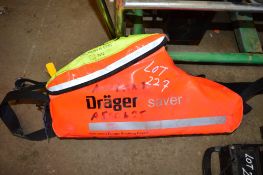 Drager CF15 emergency escape breathing apparatus A550425