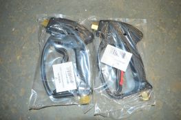 2 - pressure washer guns New & unused