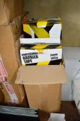 Box of 15 rolls of  barrier tape New & unused
