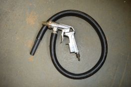 Sandblast gun & hose New & unused