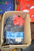 10 - Elka blue/orange waterproof fishing jackets Size S New & unused
