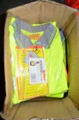 10 - Hi-Viz yellow polo shirts Size 4XL New & unused