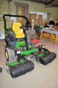 John Deere 2500E diesel driven 3 gang ride on mower